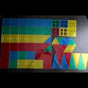 Shapemags Magnetic play set 60 PCs
